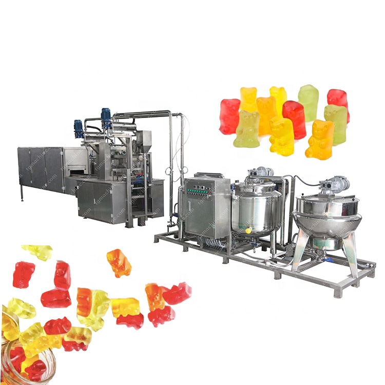 multifunctional gummy bear candy making machine Jelly gummy Candy Making Machine gummy manufacturing equipment