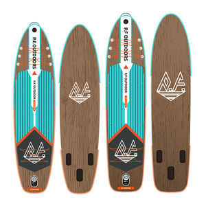 Planche de paddle en bois de conception nouvelle, fabriquée en Chine, pour les sports nautiques, modèle PF92/1, planche de SUP en bois pour le surf - Product Image 5
