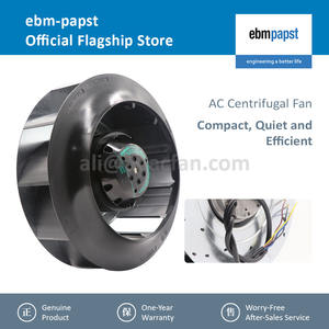 Ventilateur centrifuge de refroidissement à roulement à billes 225 mm, 230 V CA, 115 W, 2700 tr/min, 0,51 A, en plastique PA6, ODM/OEM, pour R2E225-AX52-05 - Product Image 2