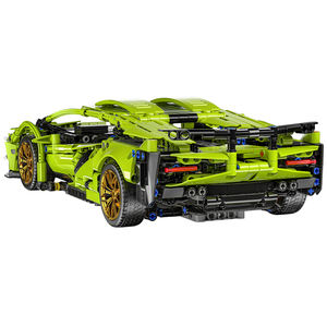 فعالة من حيث التكلفة بناية في لام بورغيني في سباق فائق الجودة للأطفال البالغين من البلاستيك المتوافق مع الطوب - Product Image 3