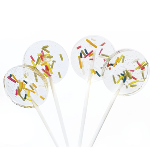 Vente en gros <span class=keywords><strong>Sucette</strong></span> Isomalt Halal Sans sucre Douce Saine Dents propres Isomalt Bonbon dur <span class=keywords><strong>Sucette</strong></span> avec Jimmy Sprinkles - Product Image 1