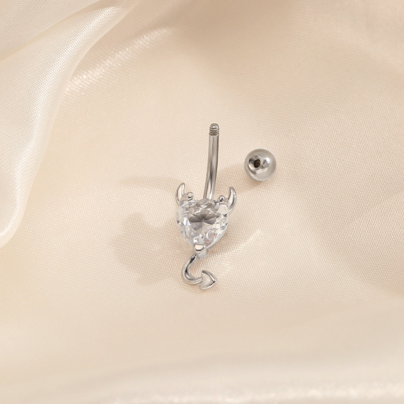 Moth Hollow Drop Pierced Earrings for