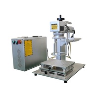 Mesin pengukir Laser, 20W 100W tipe kombinasi/terpisah mudah dioperasikan serat Laser untuk perhiasan logam kecil BMP AI