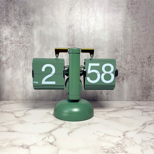 Antique French Golden Decorative Pewter Battery Operated Desk <strong>Clock</strong> for Living Room Bathroom Shelf Vintage <strong>Mantle</strong> Table <strong>Clock</strong> - Product Image 6