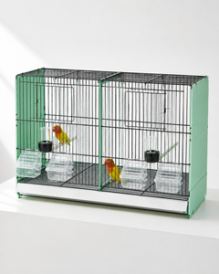 Grande cage d'élevage à vendre, cage à oiseaux multi-niveaux mobile et modulable pour agapornis - Product Image 6