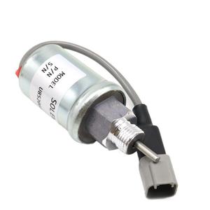 Électrovanne d'arrêt d'allumage pour excavatrice U85206452 12V DC à noyau en fer pour pièces d'excavatrice - Product Image 2