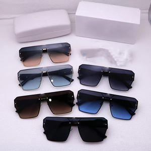 35471 Nuevas Llegadas, Gafas de Sol con Logotipo Personalizado al por Mayor, Gafas de Sol de Lujo Modernas para Mujer, Gafas de Seguridad Cuadradas para Hombre - Product Image 2