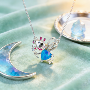 Collar de lujo ligero, collar <span class=keywords><strong>con</strong></span> colgante pequeño en forma de cerdito, <span class=keywords><strong>cadena</strong></span> tipo gargantilla delicada y sencilla para mujer, versátil y elegante. - Product Image 5