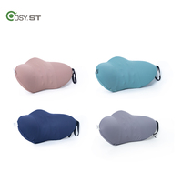 Coussin de Soutien Lombaire Ergonomique en Mousse à Mémoire de Forme pour Soulager les Douleurs Dorsales, Cousu, Respirant, Anti-Bactérien, Lavable, Portable