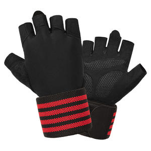 Offre Spéciale confortable respirant demi-doigts gants de cyclisme sport Fitness et haltérophilie équipement de protection noir - Product Image 3