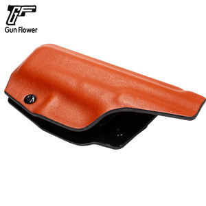 Gun & Bloem Versnelling Kydex <span class=keywords><strong>Holsters</strong></span> Case Met Lederen Buiten Compatibel Met Meest Pistool Modellen - Product Image 4