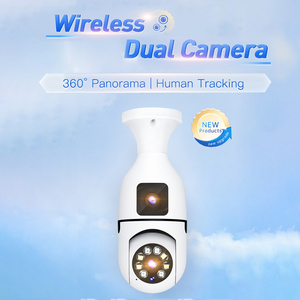 A6 Plus Best Price Dual Lens Wifi <b>Camera</b> Home Baby Wireless Small Indoor Motion Detection Security Light Bulb CCTV <b>Mini</b> <b>Camera</b> - Product Image 3