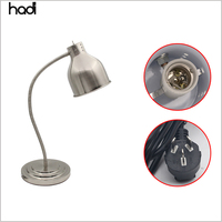 Lampe chauffante infrarouge HADI Royal Rose Gold à haute puissance (500-1500W) en acier inoxydable pour buffet et hôtels