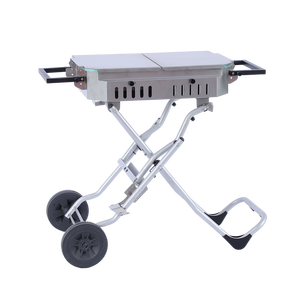 موقد فحم محمول قابل للطي من الفولاذ المقاوم للصدأ عالي الجودة بالجملة، مناسب للشواء في الهواء الطلق - Product Image 6