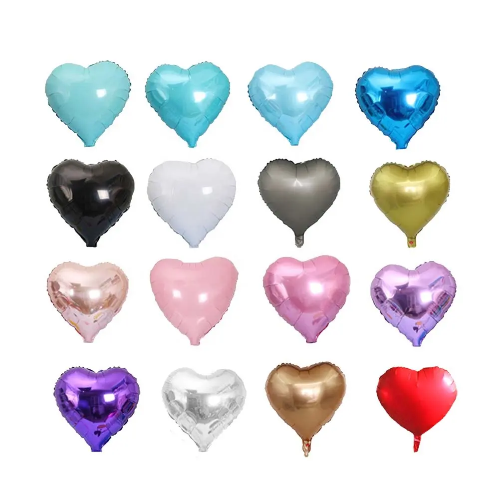 2021 Balloons Happy Saint Valentin Party Large 18 24 30 32 Inch Love Letter Heart Shape Ballon Foil Globos San Valentines Day Balloon
