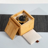 Boîtes d'emballage en bois de noyer et en bambou de taille personnalisée en gros, petites et grandes, avec couvercle coulissant