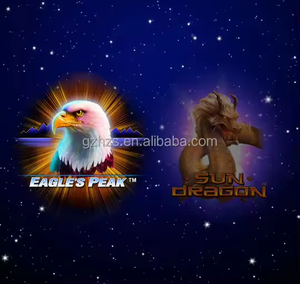 Tableros de Juego Verticales Quick Hits, Quick Hit 2 en 1, Eagle's Peak y Sun Dragon, Tablero de Juego para Máquina de Juegos - Product Image 2