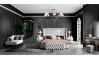 Luxus Italienischen schlafzimmer set möbel könig größe moderne neueste doppel bett designer