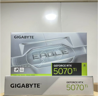 Carte graphique Gigabyte RTX 5070 Ti EAGLE 16G GDDR7 blanche, nouveau ventilateur MXM, carte graphique GPU, carte vidéo, ordinateur de bureau pour jeux