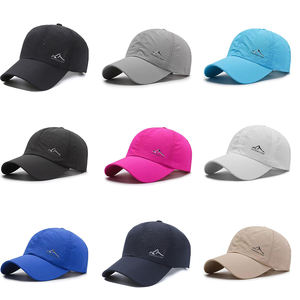 Cappellino da basket per Sport estivi da trekking a asciugatura rapida all'ingrosso cappellino da Trail da Trail Running regolabile con 6 pannelli - Product Image 6