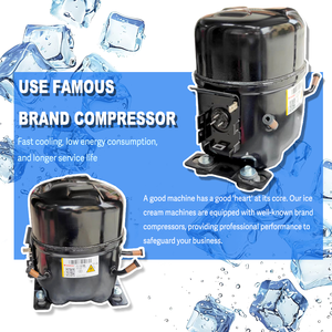 <span class=keywords><strong>เครื่อง</strong></span>ทำ<span class=keywords><strong>ไอ</strong></span><span class=keywords><strong>ศ</strong></span>กรีมม้วนแบบมืออาชีพ ผลิตภาพสูง <span class=keywords><strong>ราคา</strong></span>ขายส่ง พร้อมถัง 5 ใบ หม้อคู่ คอมเพรสเซอร์คู่ - Product Image 6