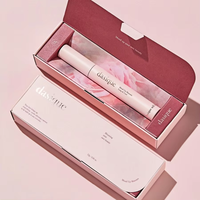 Boîte d'emballage personnalisée pour rouge à lèvres et gloss, écologique, avec logo en feuille d'or, couleur premium, pour usage cosmétique