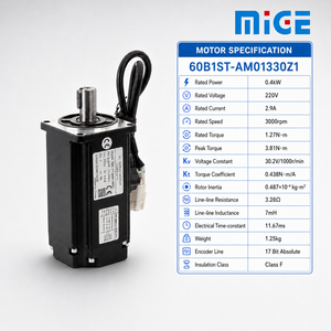 <span class=keywords><strong>Mini</strong></span> <span class=keywords><strong>Servomotor</strong></span> AC MIGE para Maquinaria de Coser 80ST-M01330, Control de Torque Confiable, <span class=keywords><strong>Servomotor</strong></span> Industrial para Robot CNC AGV - Product Image 3