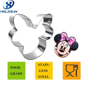 Moules à biscuits en acier inoxydable en forme de souris, design mignon et durable, adaptés aux enfants, pour les fêtes, outils de pâtisserie - Product Image 2