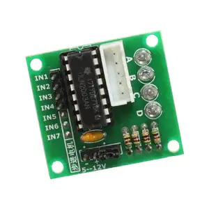 Five-Wire Four-Phase DC 5V Stepper Motor Driver Board Electronic Components Kit Test Module Board