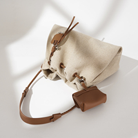 Sac à main en cuir véritable pour femme, grand format, élégant, rétro, en lin, grande capacité