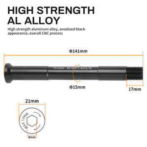 <span class=keywords><strong>Fourche</strong></span> <span class=keywords><strong>rigide</strong></span> en fibre de carbone TOSEEK <span class=keywords><strong>Boost</strong></span>, frein à disque, 15*100/110, passage de câbles entièrement interne pour VTT - Product Image 5