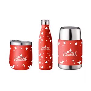 Ensemble cadeau promotionnel d'entreprise FUXI FX : personnalisation complète, style Noël, chapeau, écharpe, gobelet, emballage - Product Image 3