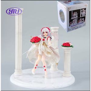 Destino rosso santo sovrano da nubile Jeanne dArc figura in scatola modello di bambola Stand statua regalo - Product Image 6