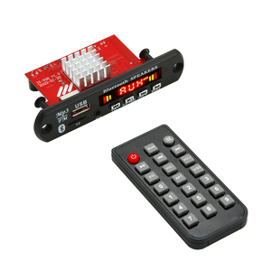 Amplificador portátil de 60W/120W, placa decodificadora <span class=keywords><strong>Bluetooth</strong></span> 5,0 APE, DC 12V, manos libres, Audio para coche, USB, TF, Radio FM, reproductor de música Mp3, altavoz - Product Image 4
