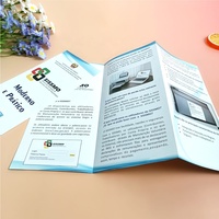 Impression de brochures pliables A4 recto-verso personnalisées de haute qualité, affiches imperméables, dépliants, manuels d'utilisation, impression de brochures