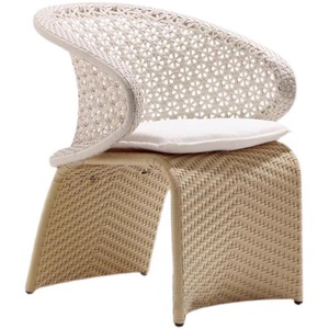 Outdoor Leisure High-end Rattan <b>Table</b> and Chair Hotel Villa Courtyard Garden Outdoor Waterproof Sunscreen Sofa European-style - Product Image 5