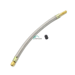 Extension de valve de pneu en métal, adaptateur de valve pour camion, extension de valve en caoutchouc - Product Image 2