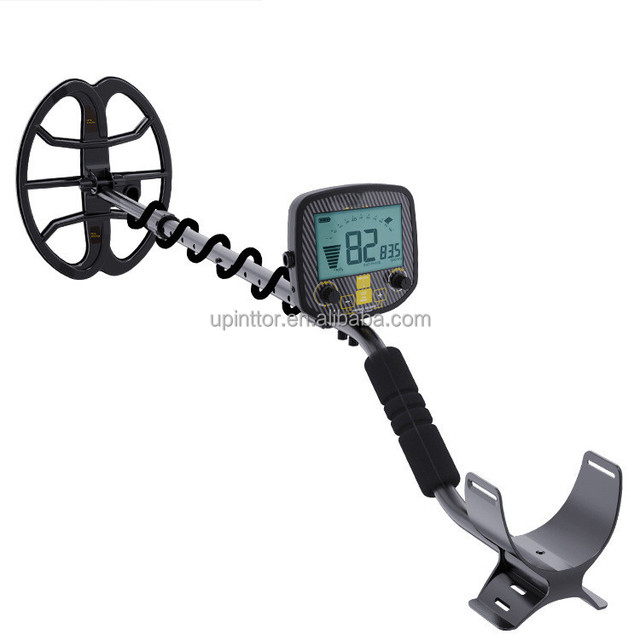 Upinttor Professional Underground Metal Detector MD-850 Yellow High Sensitivity 3-Year Warranty Treasure Hunter Finder Backup