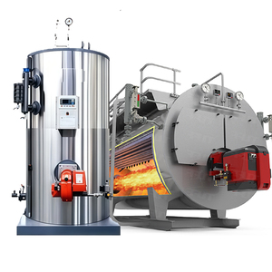 Chaudière générateur de vapeur industrielle basse pression à <span class=keywords><strong>gaz</strong></span> naturel, GPL, fioul ou diesel, verticale ou horizontale, petit modèle, prix Chine - Product Image 1