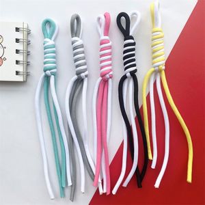 Wholesale Nylon Braided Rope Keychain Fashion Color Car Keys <b>Bag</b> Charm Lanyard DIY Accessories - Product Image 6