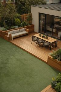 Césped Artificial Sintético de Alta Densidad de 50 mm, Césped Artificial para Paisajes en Miniatura, Alfombra Decorativa Verde Realista para Exteriores - Product Image 2