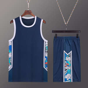 Großhandel Custom Günstige Basketball Trikots Atmungsaktive Basketball Wear Polyester Basketball Shirts Uniformen - Product Image 3