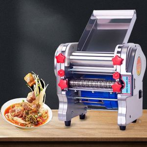 Máquina Automática para Hacer Fideos, Laminadora de Masa, Rodillo para Fondant, Tortillas, Pasta y Pizza, de Acero Inoxidable, para Uso en Restaurantes y Hoteles, 550W, Nueva - Product Image 1
