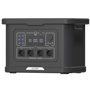 Estación de Energía Portátil SOUOP S024 2400W 2232Wh LiFePO4, Carga Rápida, Alta Capacidad 697500Mah, Generador Solar Móvil para Exteriores - Product Image 2