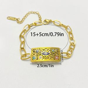Pulsera Profesional con Baño al Vacío Sin Níquel, MOQ Bajo, Regalo Festivo para Mujer, Cierre Detallado con Prueba de Resistencia - Product Image 4