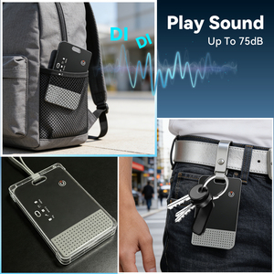 RSH สมาร์ทแอร์แท็กแบบชาร์จไฟได้, เครื่องติดตามที่ตั้งบัตรได้รับการรับรอง MFI ค้นหาการติดตามทั่วโลกของฉันพร้อมแจ้งเตือน5.2หายไป - Product Image 6