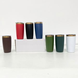 Lot de 25 tasses à café en acier inoxydable plaqué cuivre de 10 oz avec couvercle coulissant magnétique et logo personnalisé, idéales pour la gravure laser - Product Image 1