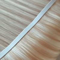 Extensions de cheveux humains brésiliens en gros, super double drawn, Remy, à bandes adhésives, qualité salon, doux et lisses, 24 mois