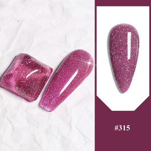 Nouvelle Collection <span class=keywords><strong>Printemps</strong></span> <span class=keywords><strong>2023</strong></span> : Vernis à Ongles Gel UV Rose Effet Disco Flash Verre Brisé - Product Image 5