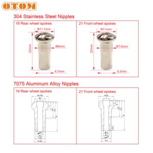 OTOM-Kit de mamelon pour moto tout-terrain KX 250 450 pour <span class=keywords><strong>KAWASAKI</strong></span> KX250F <span class=keywords><strong>KX450F</strong></span> - Product Image 4